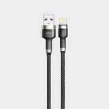 KP-318 Braided 65W Fast-Charging Data Cable Durable Overcharge Protection Type-C Compatible With Apple Android And Huawei