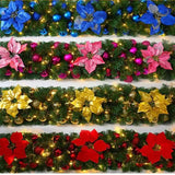 2.7 Meter Christmas Rattan Garland Decorative