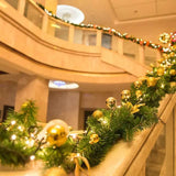 2.7 Meter Christmas Rattan Garland Decorative
