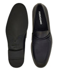Ferragamo Men Desio Shaded Leather Loafers