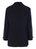 Brunello Cucinelli Men Double-Breasted Wool Coat