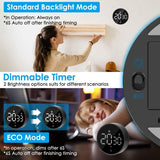 2.79" LED Digital Electronic Countdown Timer Dimmable Mutable Magnetic Clock