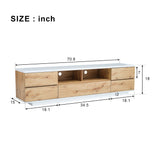 Modern TV stand with Multi-Functional Storage