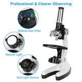 28-Pieces: Kid Microscope Set Experimental Observation Monocular