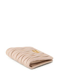 Miu Miu Women Small Matelassé Nappa Leather Wallet With Snap Closure
