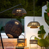 Outdoor Chandelier Garden Lamp Hanging Exposed Table Lamp Pavilion Chandelier