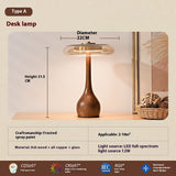 Solid Wood Bedroom Bedside Lamp Japanese Retro