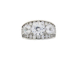Cubic Zirconium CZ SS Bridal Sterling Silver