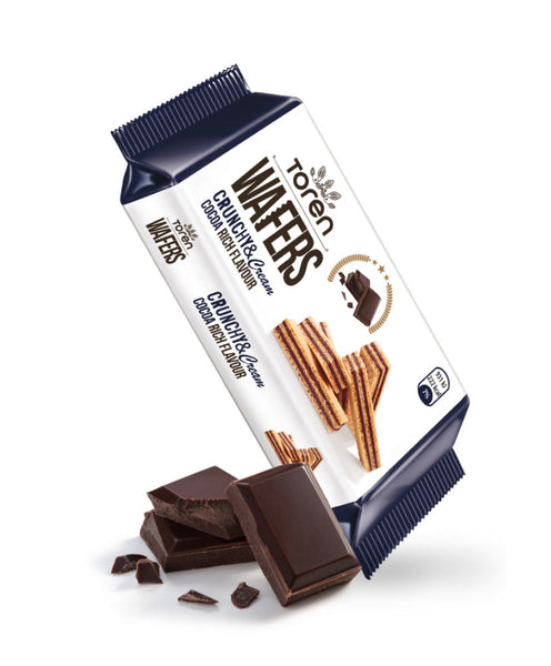 Toren wafers cocoa cream chocolate  wafer 55g 24pk