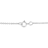 .925 Sterling Silver Diamond Accent Cancer Zodiac Design 18" Pendant Necklace Medallion (K-L Color, I1-I2 Clarity)