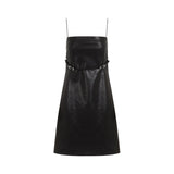 Givenchy Voyou Leather Mini Dress Women