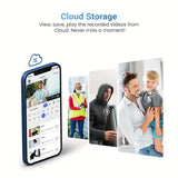 1080P HD Smart Doorbell Camera with AI Detection & Night Vision
