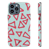 TRIANGLE DOODLE | Tough Phone Case