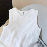 New Stylish Minimalist Sleeveless Loose Vest For Summer Workwear