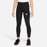Nike Sportswear Favorites All Over Print Tight Girls, Size Medium