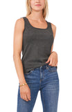 Vince Camuto Knit Tank, Size Small in Medium Heather Grey, Size Small