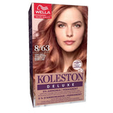 Wella Koleston Deluxe Ammonia-Free Hair Dye 8/63 Rose Gold