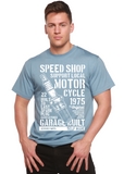 Spark Plug Spun Bamboo® Men's Bamboo Viscose/Organic Cotton Short Sleeve Graphic T-Shirt