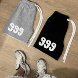 New Digital-print Drawstring-adjustable Shorts