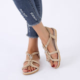 2023 Women's Casual Sweet Flat Fish Mouth Sandals