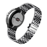 Solid Stainless Steel Mesh Watch band Compatible with Google Pixel Watch 3 45mm/41mm Watch BandsAdjustable Metal Wristband Replacement Strap for Pixel Watch 2 1 Watch (Black for Pixel Watch 3 45mm)