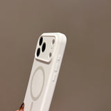 Liquid Silicone Skin-feel Magnetic Phone Case