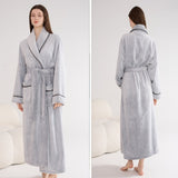 Thick Night-robe Flannel Couple Models