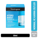 Neutrogena Hydro Boost Water Gel: Intense Hyaluronic Acid Facial Moisturizer for Dry Skin - Oil-Free, Non-Comedogenic, 1.69 fl oz