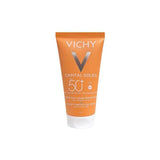 Vichy Capital Soleil SPF50+ Velvety Sunscreen Cream for Normal to Dry Skin - 1.69 fl oz, Paraben-Free, Water-Resistant