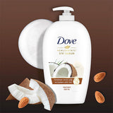 Dove Moisturizing Liquid Hand Soap with Coconut Oil and Almond Milk - 15.22 fl oz