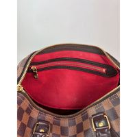 LOUIS VUITTON Speedy 30 Bandouliere Damier Ebene Satchel Hand Bag