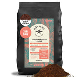 Kochere Coffee Ethiopian Harrar Natural Medium Roast - Fruity, Blueberry, Dark Chocolate Notes