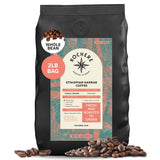 Kochere Coffee Ethiopian Harrar Natural Medium Roast - Fruity, Blueberry, Dark Chocolate Notes