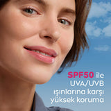 Nivea Luminous630 Dark Spot Reduction Face Cream - SPF50, Hyaluronic Acid - Brightening, Anti-Aging, & Sun Protection - 1.35 fl oz