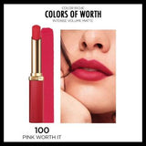 L'Oreal Paris Color Riche: Pink Worth It - Intense Volume Matte Lipstick with Hyaluronic Acid, Long Lasting Color & Fuller Lips