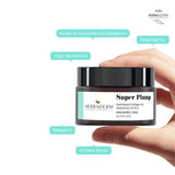 Herbaderm Moisturizing Cream - Anti-Aging Hyaluronic Acid & Collagen Face Cream for All Skin Types