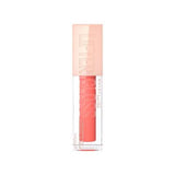 Maybelline New York Lifter Gloss - Hydrating Lip Gloss with Lifting Effect, Non-Sticky Peach Ring Shade