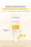 Bioderma Photoderm SPF50+ Sunscreen Cream for Sensitive Skin - Broad Spectrum Protection, Anti-Aging, Hypoallergenic