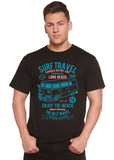 Surf Travel Spun Bamboo® Men's Bamboo Viscose/Organic Cotton Short Sleeve Graphic T-Shirt