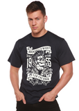 Rockabilly Night Spun Bamboo® Men's Bamboo Viscose/Organic Cotton Short Sleeve Graphic T-Shirt