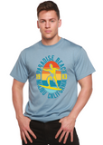 Paradise Beach 1983 Men's Bamboo Viscose/Organic Cotton Short Sleeve Graphic T-Shirt