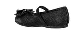 NINA Girl's kaytelyn-t Ballet Flat, Black, 12 M US Little Kid