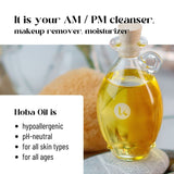 Hoba | Pure Jojoba Oil Cleanser & Moisturizer