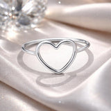 925 Sterling Silver Plated Platinum Ring Size 6.0 for Women