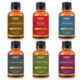 6-Piece: Aromatherapy Therapeutic Grade Essential Oils Gift Set