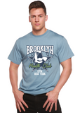 Brooklyn Health Club Men's Bamboo Viscose/Organic Cotton Short Sleeve Graphic T-Shirt