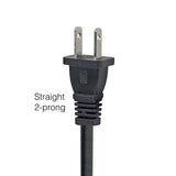 Denon AC Power Cable Cord | 6 ft | 2-Prong Female to 2-Prong Male | 125V 13A 16AWG - 943611501140S - 6 Feet
