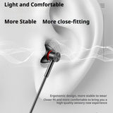 KP-237 Best-selling Wired In-Ear Headphones With In-Line Controls USB-C High Audio Quality Zero Latency Compatible With Appl Android In Stock