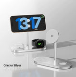 3-in-1 Wireless Charger Magnetic Desktop Charging Station Stand