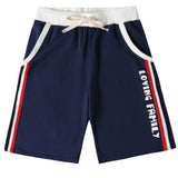 Color Matching Pocket Family Suit Parent-child Short Sleeve T-shirt